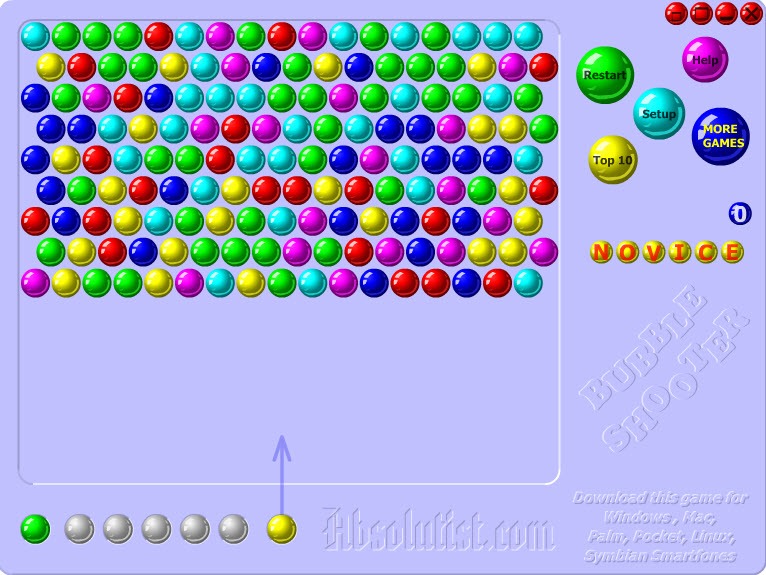 jeux gratuit bubble